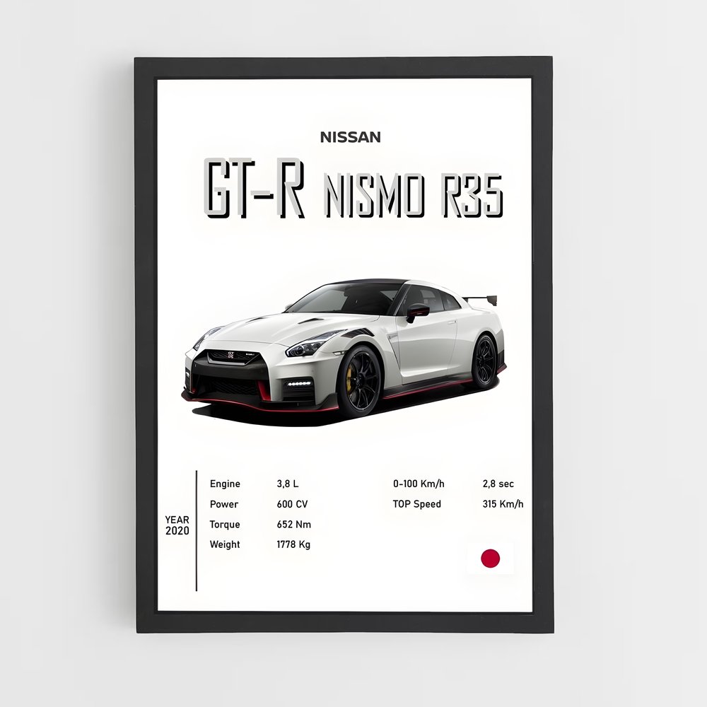 Poster Nismo Racing Passion – affiche Nissan (vue 2)